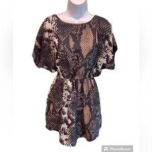 Express Tunic Style Mini Dress